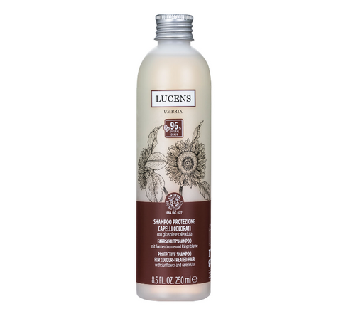 Фото Шампунь для захисту кольору і сяйва фарбованого волосся Lucens Shampoo Protezione Capelli Colorati 765456789,