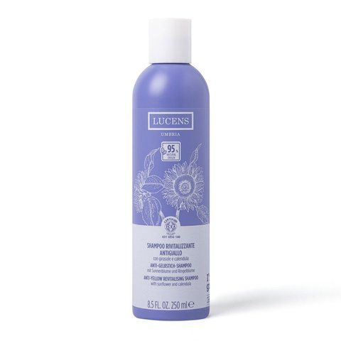 Фото Анти-жовтий шампунь Lucens Umbria Shampoo Rivitalizzante Antigiallo для світлого волосся 08 203 25,