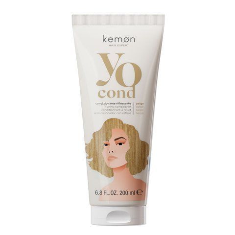 Фото Професійний кондиціонер Kemon Yo Cond Beige Бежевий 00 087 08,